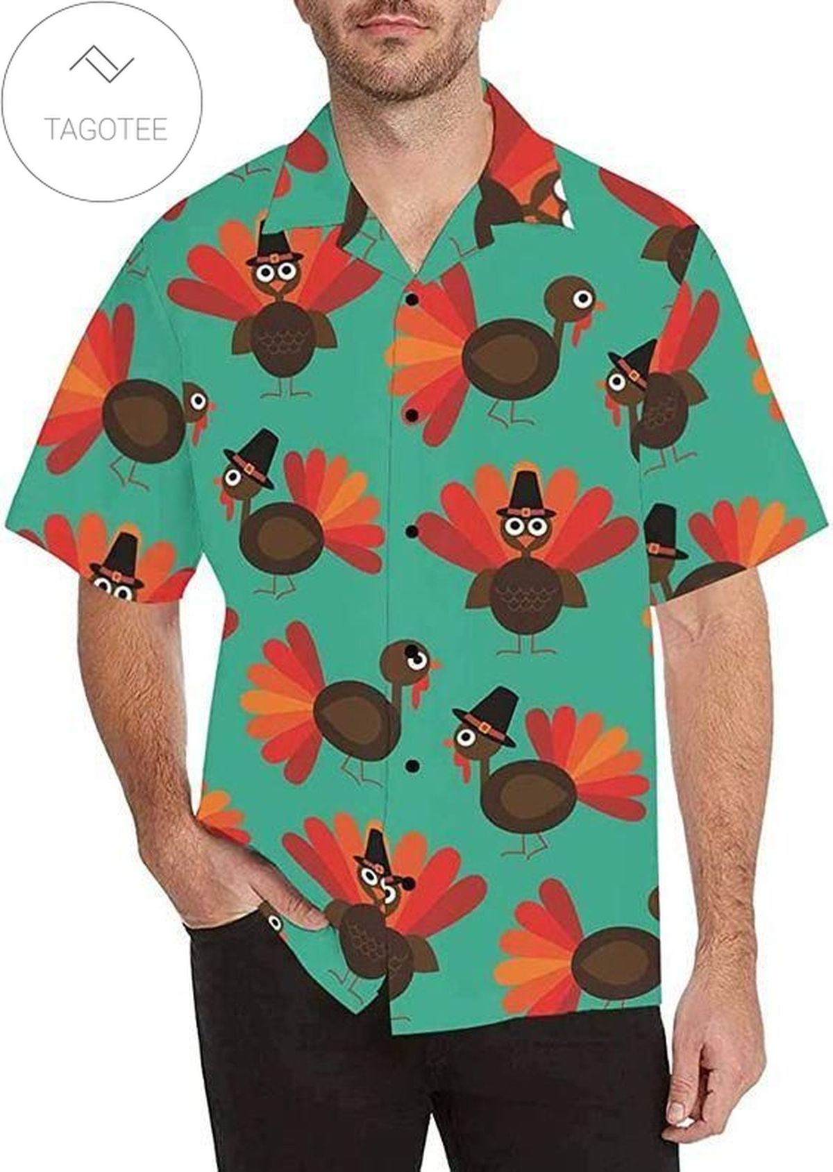 Shop 2022 Authentic Hawaiian Shirts Thanksgiving Pattern