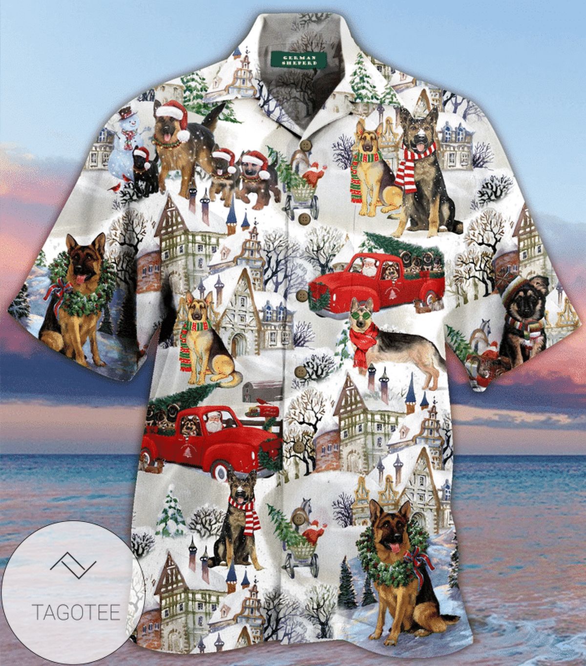 Shop Alive Farm On Christmas Days Hawaiian Shirts