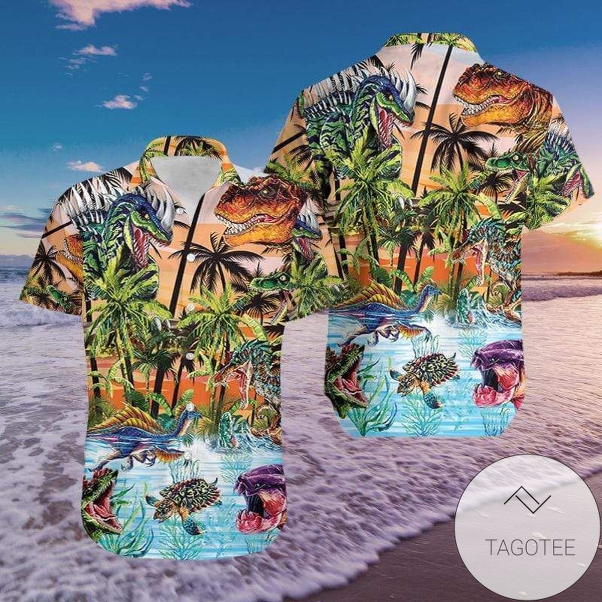 Shop Aloha Tiki Tiki Awesome Unisex Authentic Hawaiian Shirt 2022