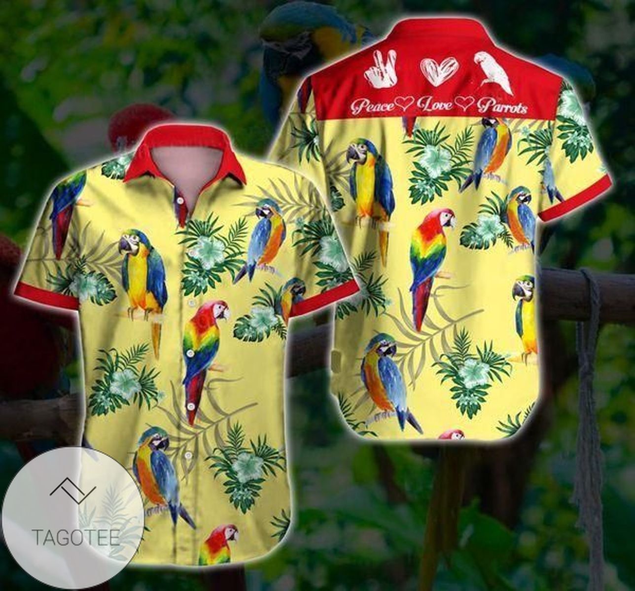 Shop From 1000 Unique Parrot Flowers Funky Hawaiian Aloha Shirts