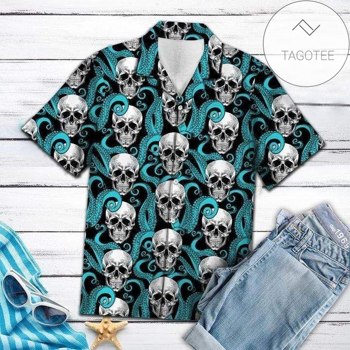 Shop From 1000 Unique Skull Santa Claws Mandala Christmas Hawaiian Aloha Shirts H