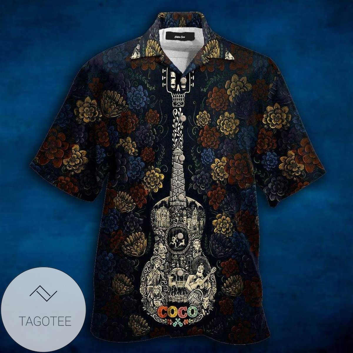 Shop Guitar Hawaiian Shirt