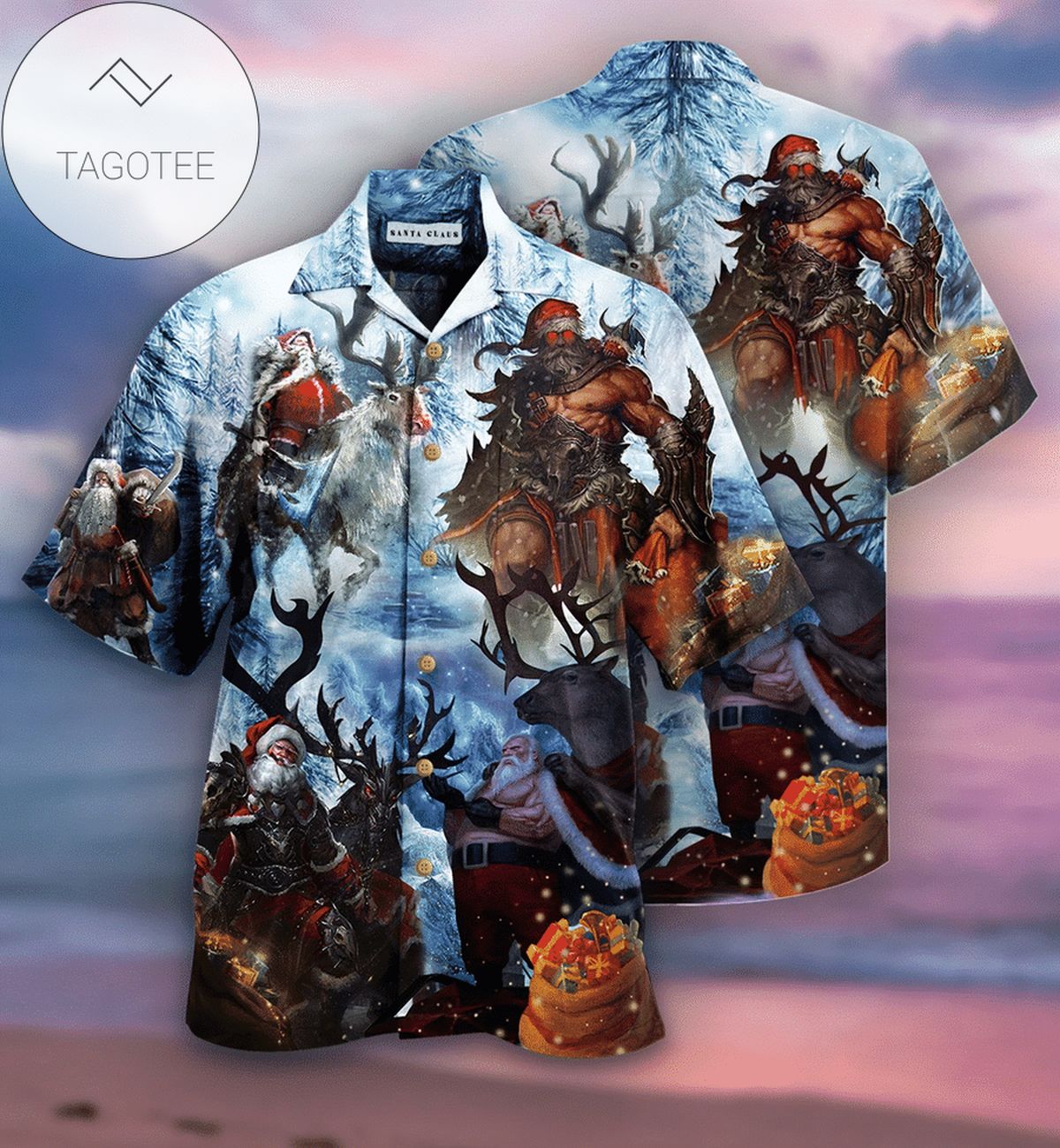 Shop Hawaiian Aloha Shirts Christmas With Yule Cats