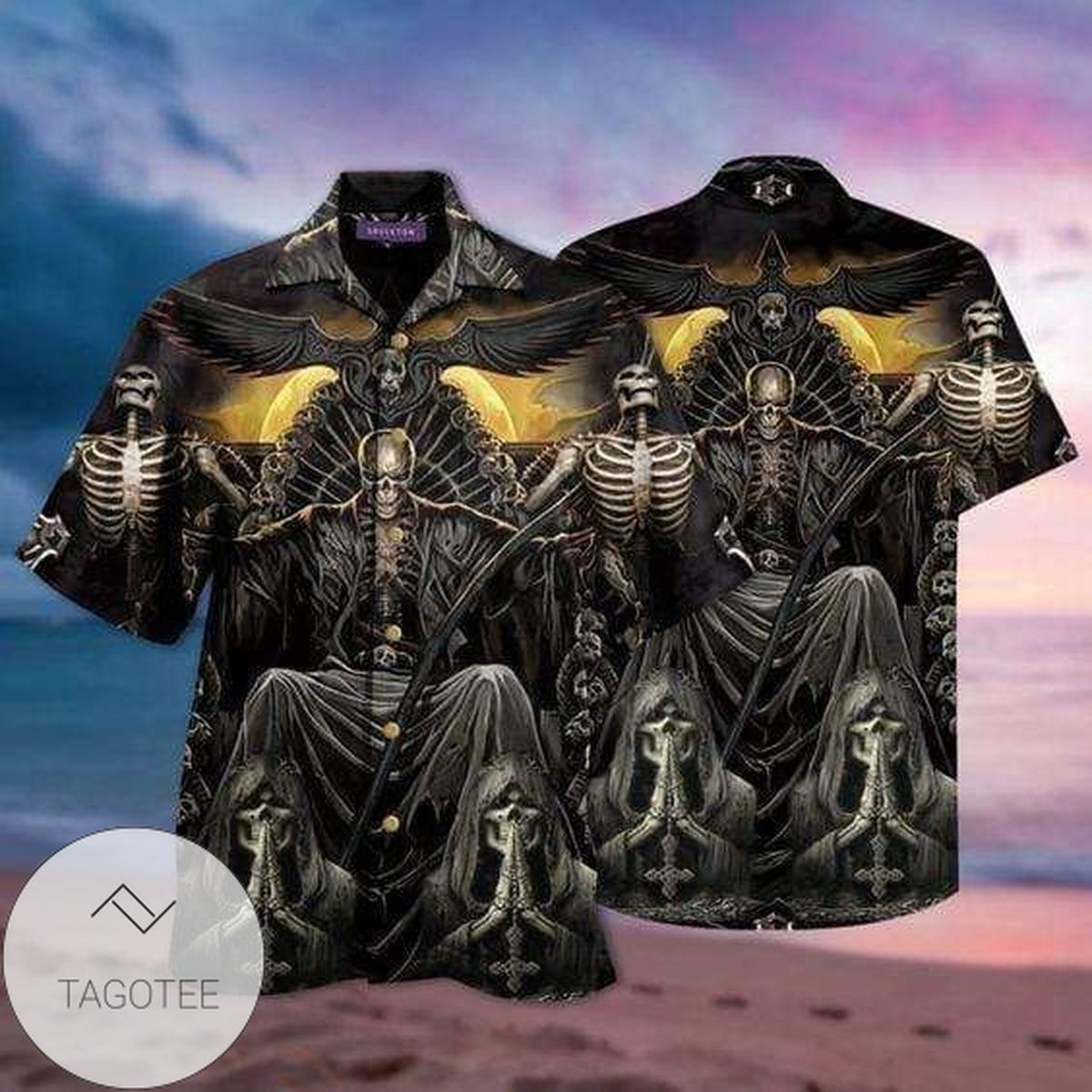 Shop Hawaiian Aloha Shirts Go With The Flow Turtles And Fish