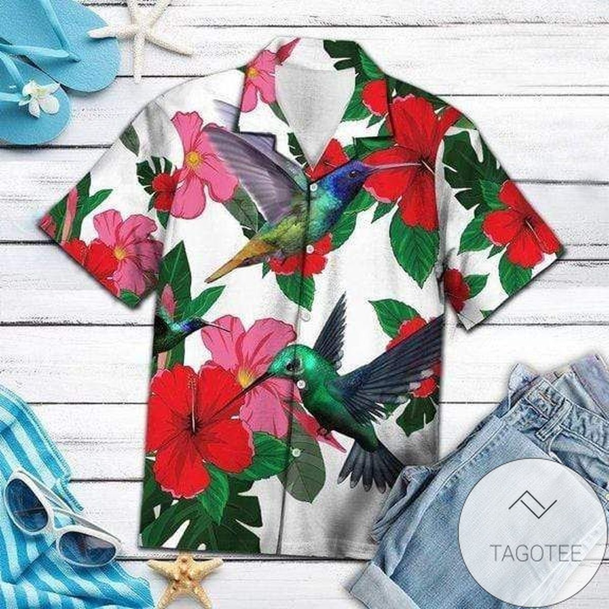 Shop Hummingbird Authentic Hawaiian Shirt 2022