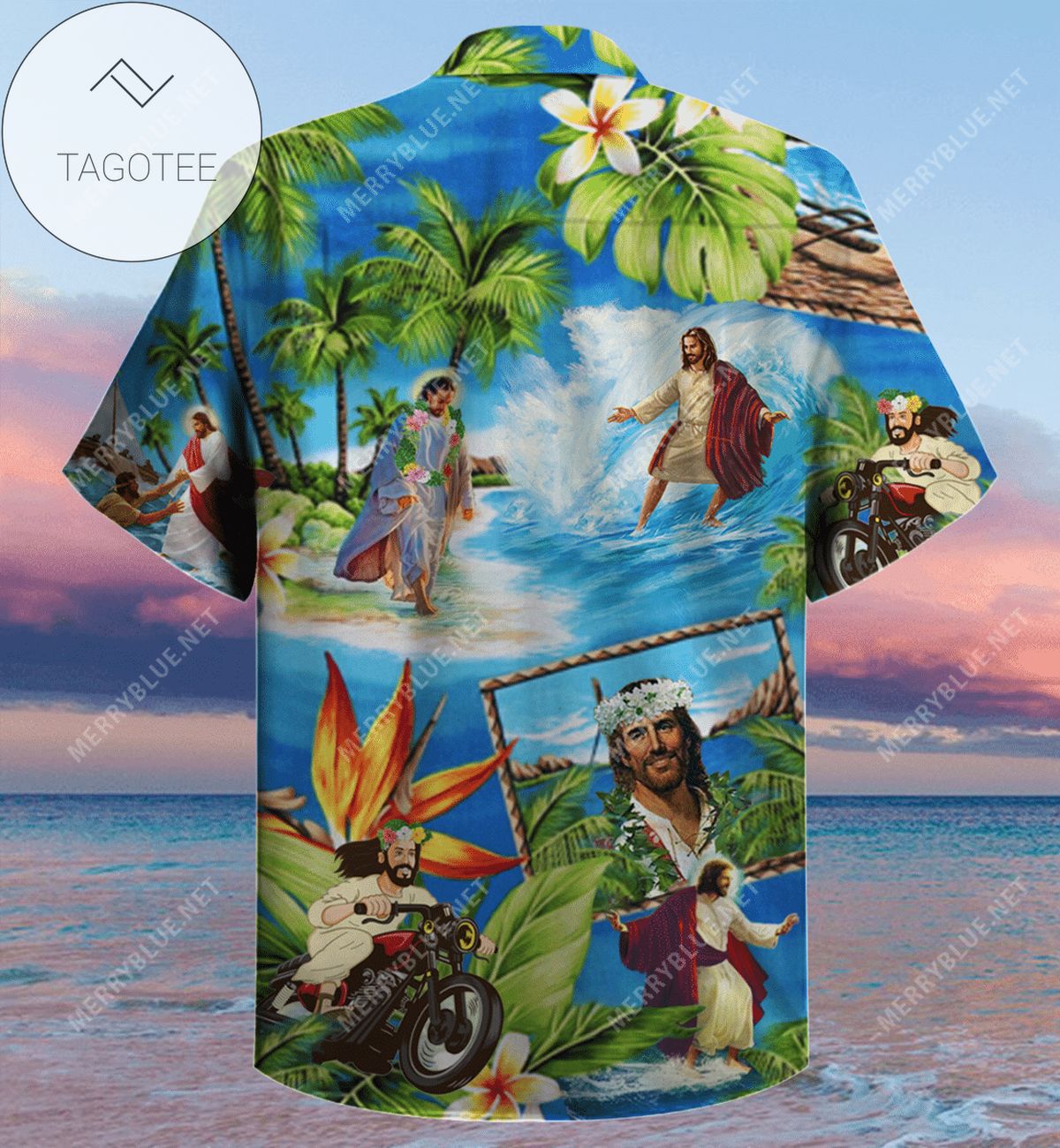 Shop Jesus One Nation Under God Eagle 2022 Authentic Hawaiian Shirts V