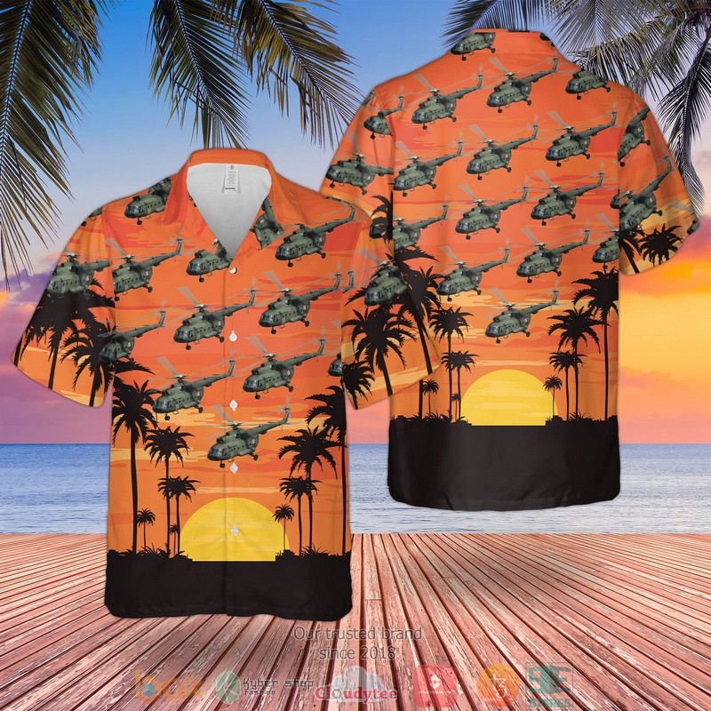 Sily Powietrzne PZL Mi-2 Hawaiian Shirt