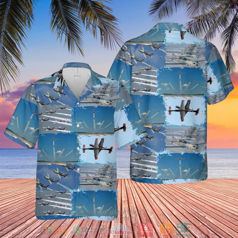 Sily Powietrzne PZL Mi-2 Hawaiian Shirt