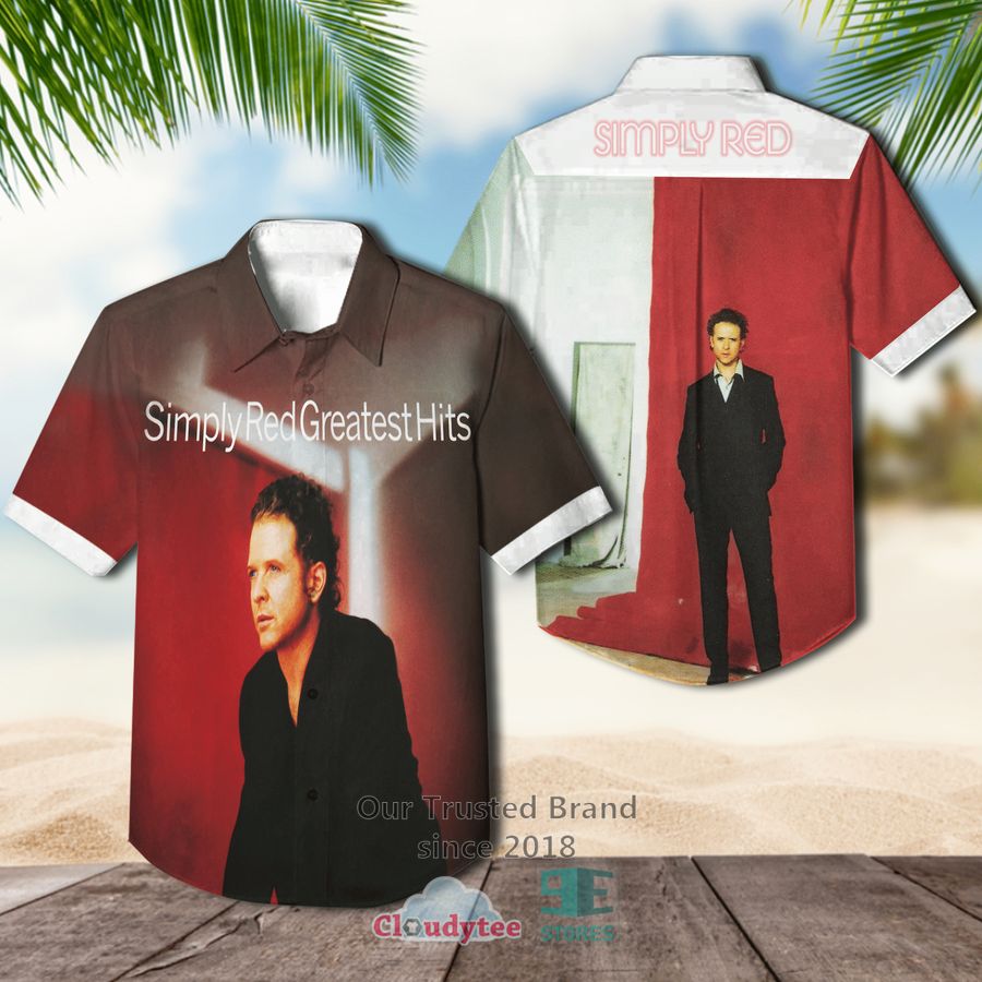 Simply Red Big Love Album Casual Hawaiian Shirt