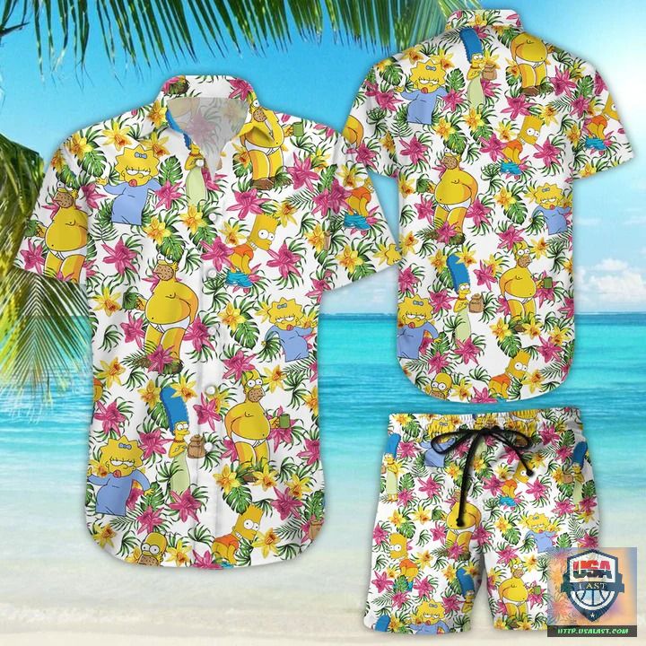 Simple White Dunkin’ Donuts Hawaiian Aloha Shirts