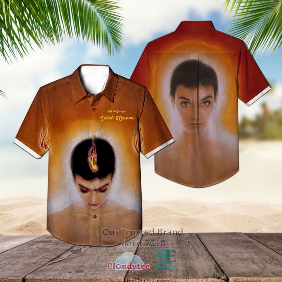 Sinead O Connor am I Not Your Girl Hawaiian Casual Shirt