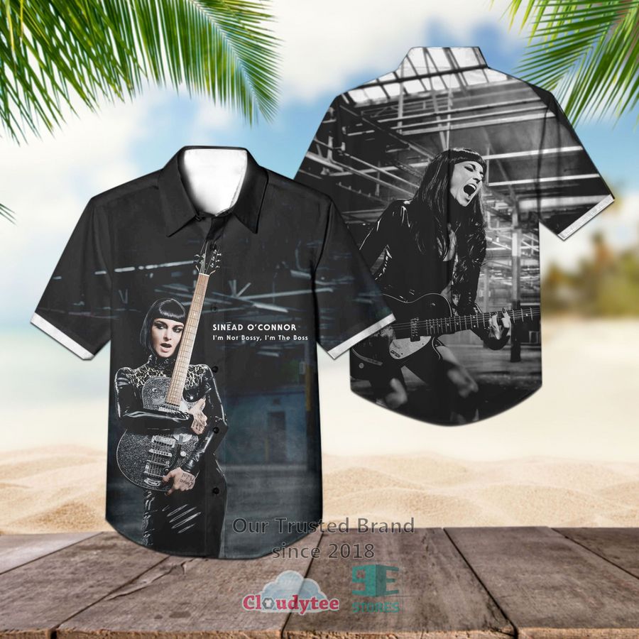 Sinead O Connor Lion Cobra Hawaiian Casual Shirt