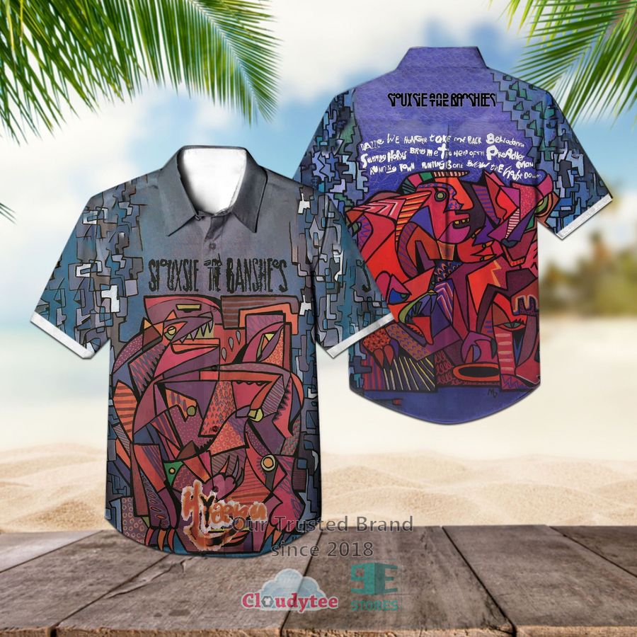 Siouxsie and the Banshees Christine Hawaiian Casual Shirt