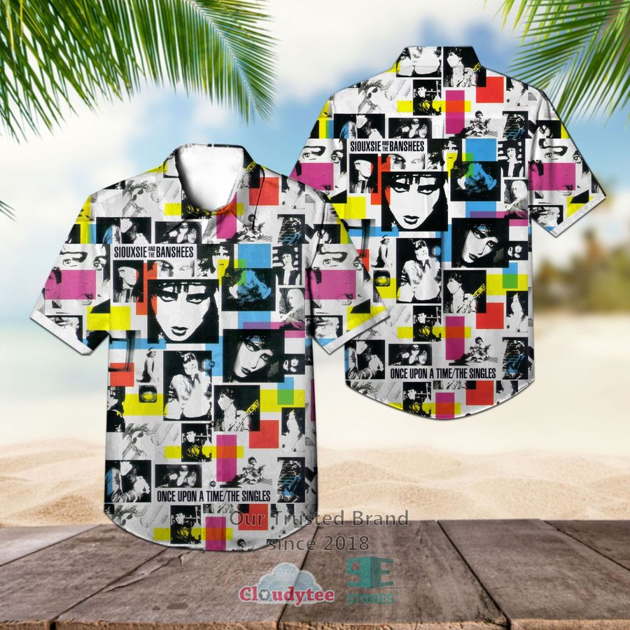 Siouxsie and the Banshees Kaleidoscope Hawaiian Casual Shirt