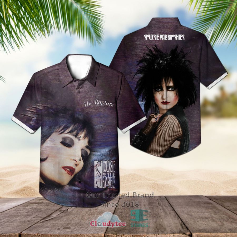 Siouxsie and the Banshees Through The Looking Glass Hawaiian Casual Shirt