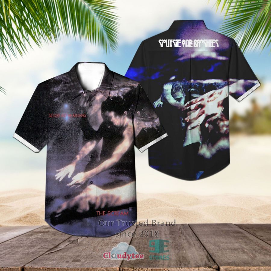 Siouxsie and the Banshees Through The Looking Glass Hawaiian Casual Shirt