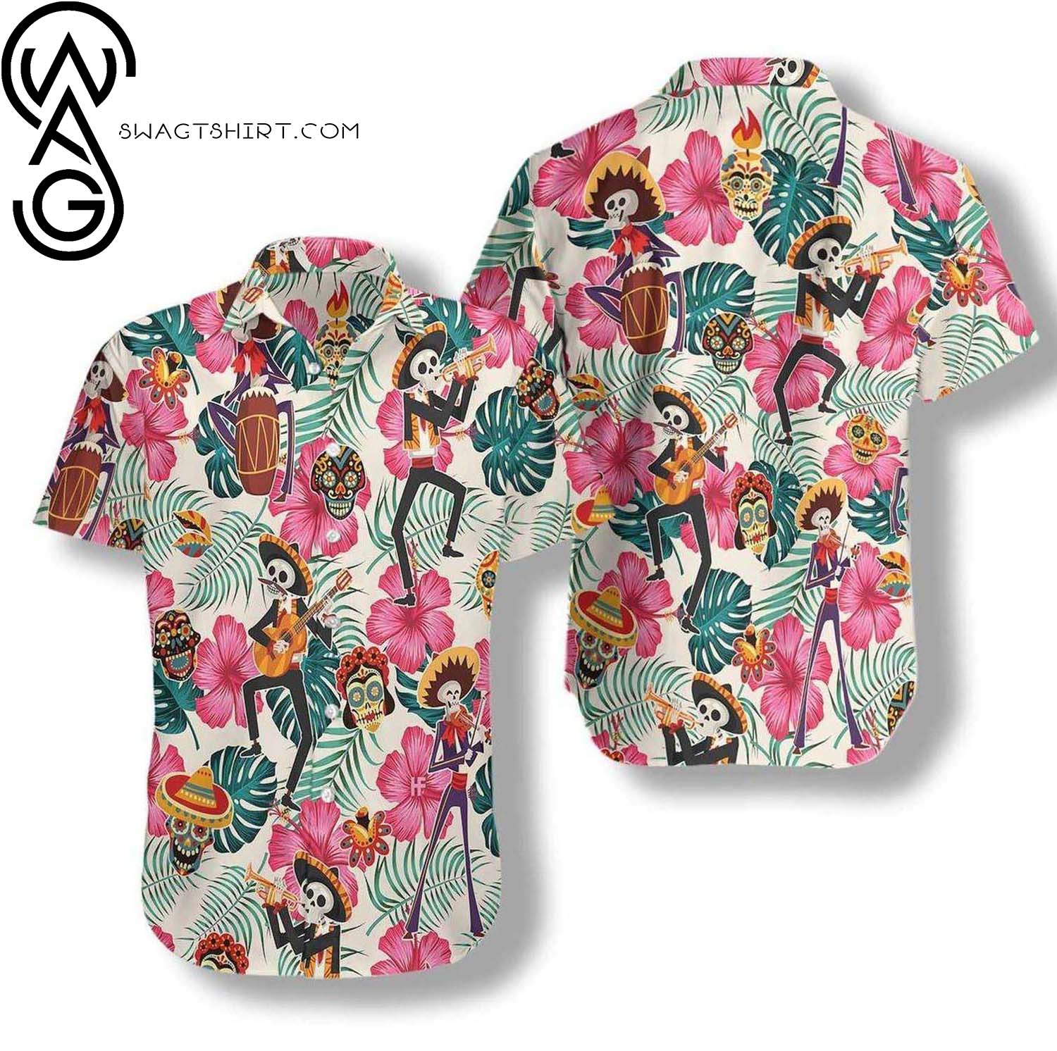 Show Your Teeth Shark Summer Outfits Hawaiian Shirt