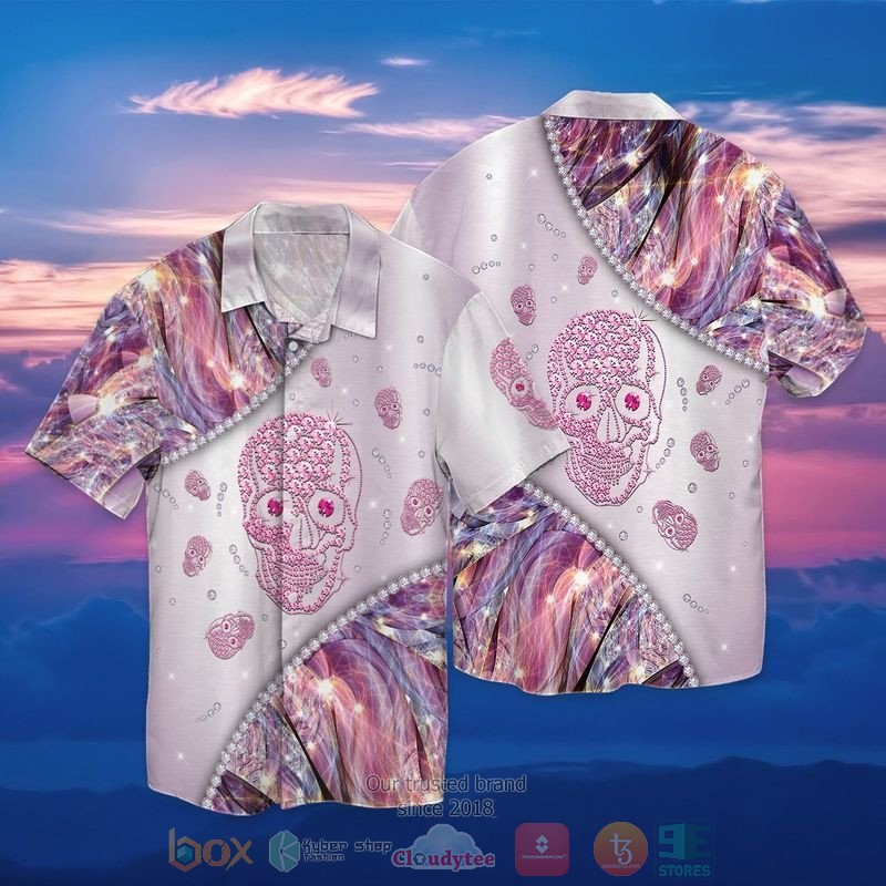 Skull Fire Lovers Hawaiian Shirt