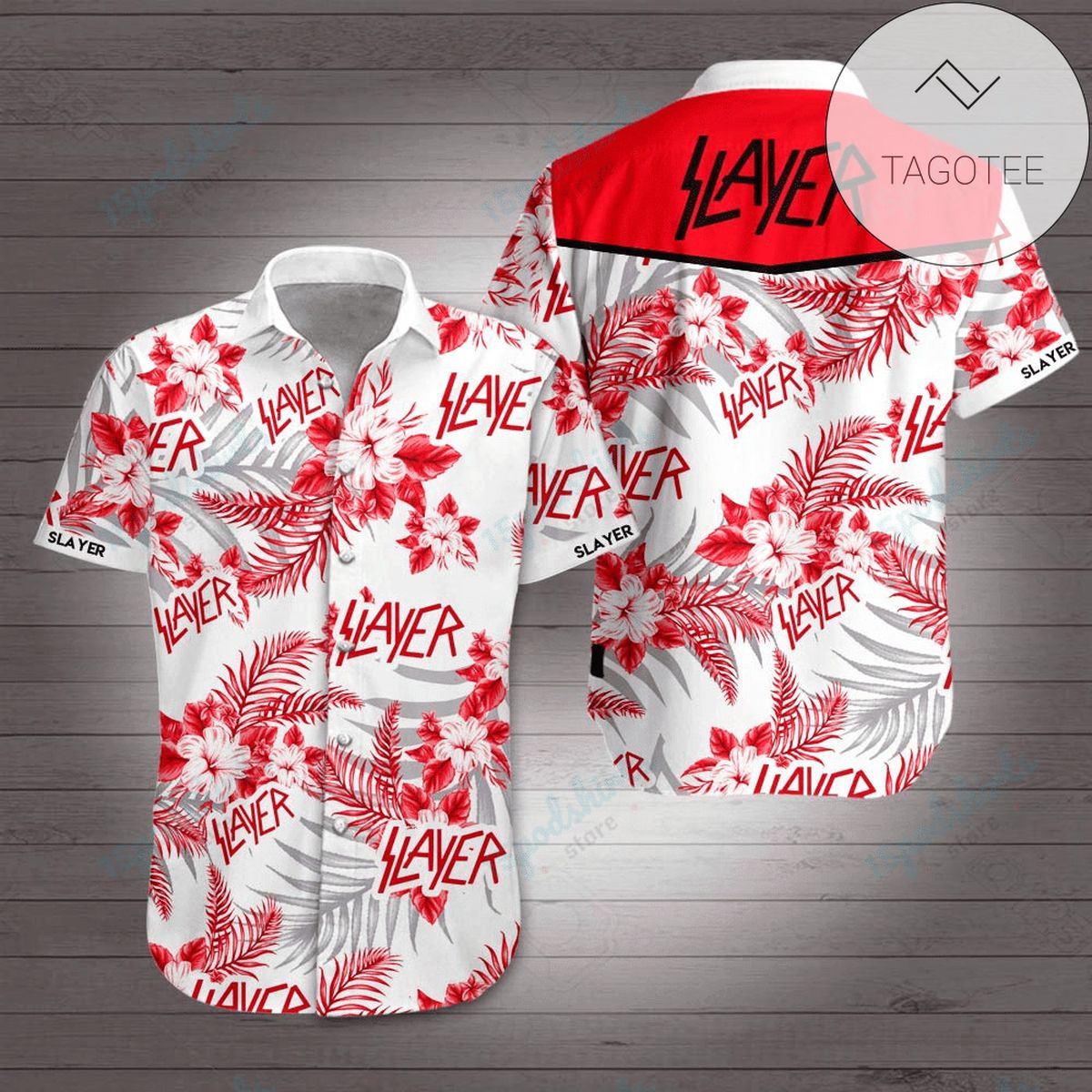 Slayer All Over Printed Authentic Hawaiian Shirt 2022