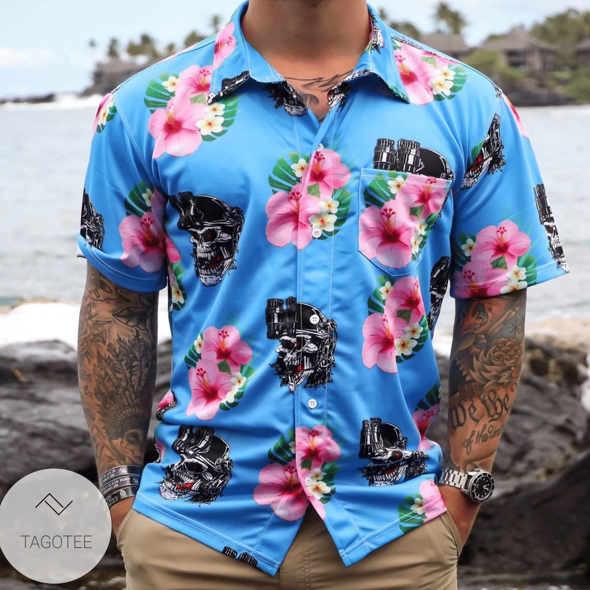 Slayer Christ Illusion Album Cover Hawaiian Shirt