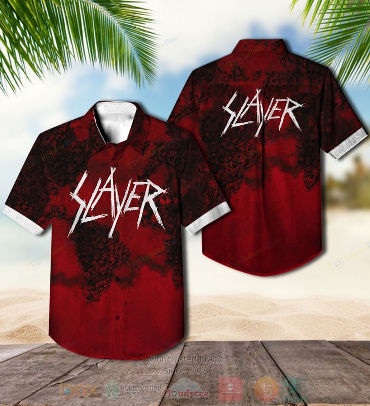 Slayer IV Short Sleeve Hawaiian Shirt