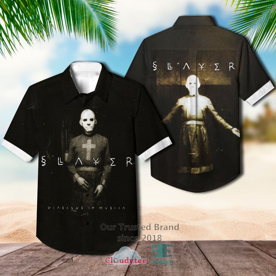 Slayer Repentless Hawaiian Casual Shirt