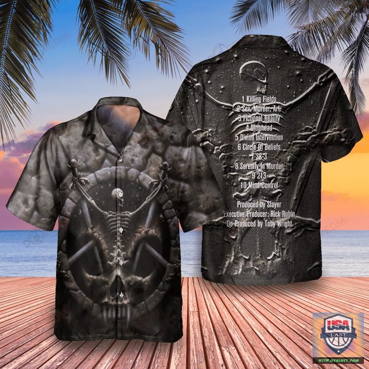 Slayer God Hates Us All Album Hawaiian Shirt | Usalast