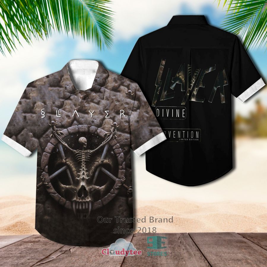 Slayer Divine Intervention Hawaiian Casual Shirt