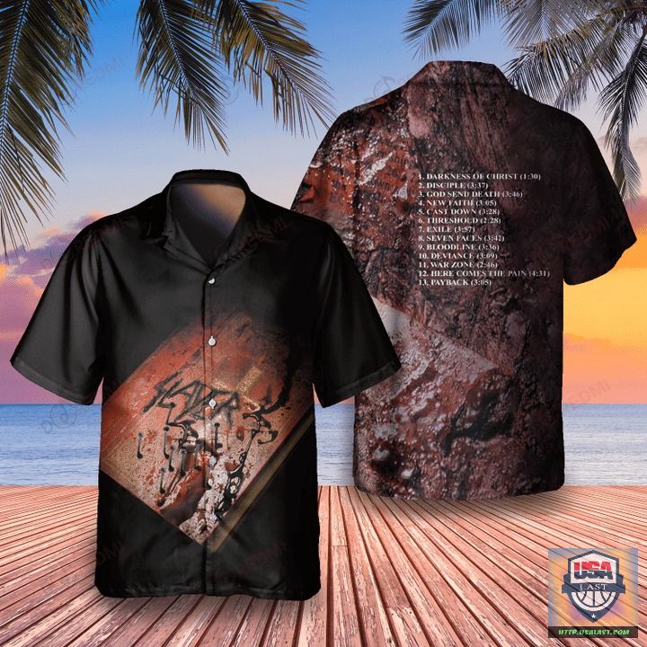 Slayer Divine Intervention Album Hawaiian Shirt | Usalast