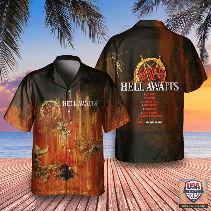 Slayer Reign In Blood Album Hawaiian Shirt | Usalast