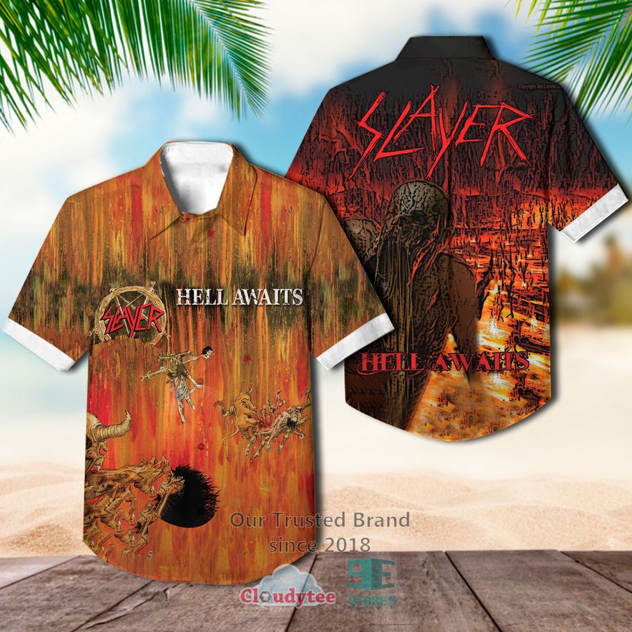 Slayer Sell Awaits Hawaiian Casual Shirt