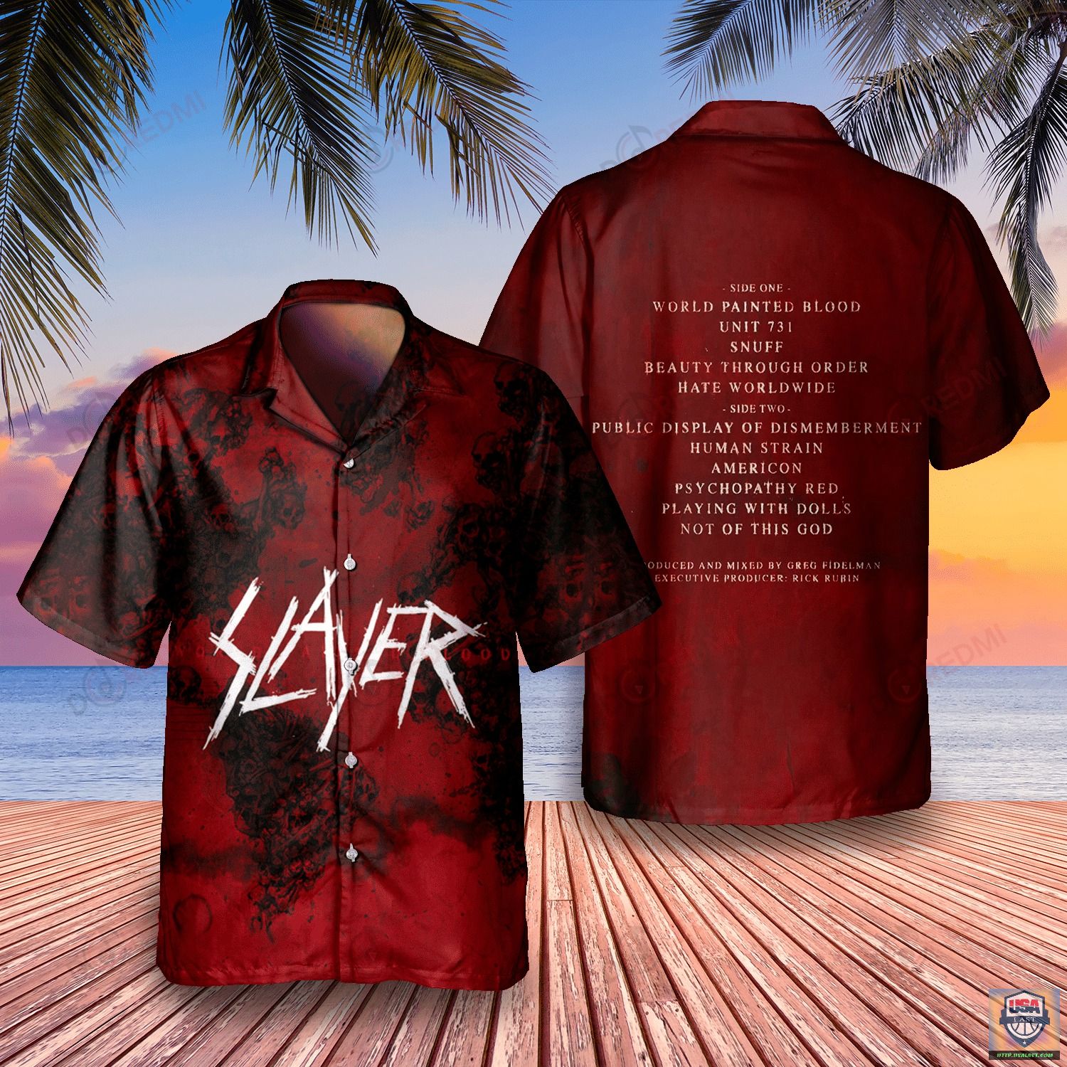 Slayer Undisputed Attitude Album Hawaiian Shirt | Usalast