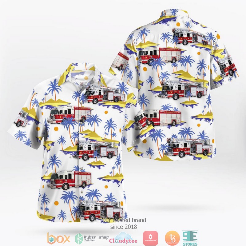 Sleepy Hollow Fire Department Hawaiian Shirt