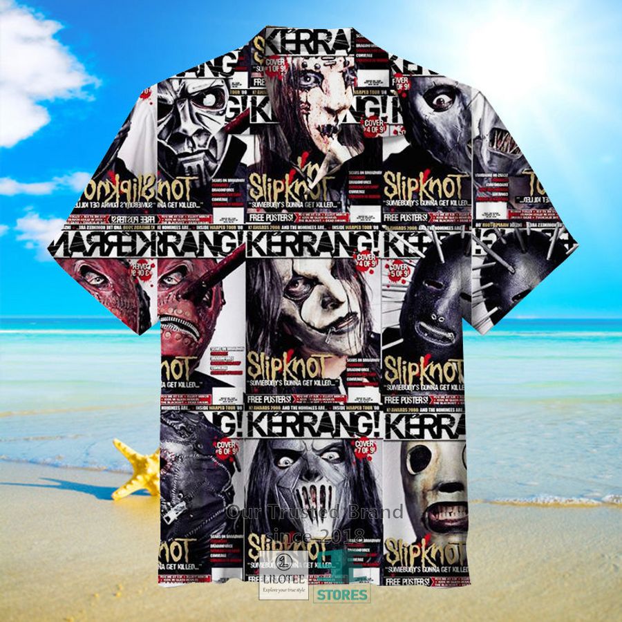 Slipknot Members poster Hawaiian Shirt