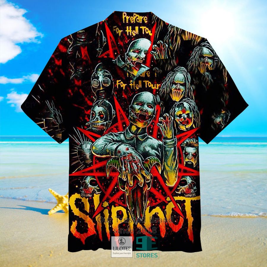 Slipknot Prepare or Hell For Hell Tour Hawaiian Shirt