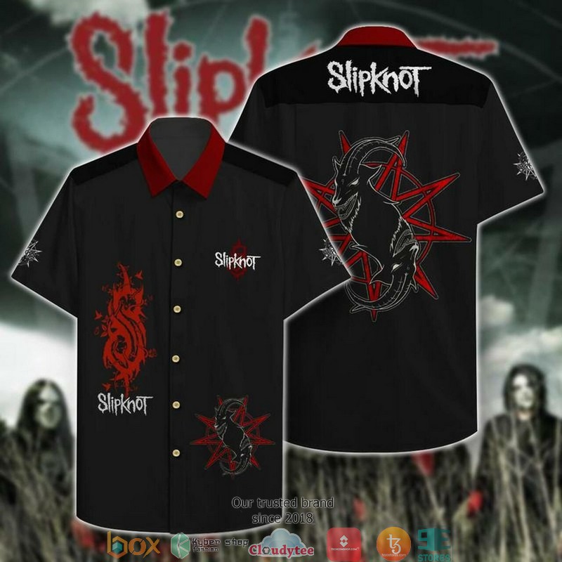 Slipknot VII Short Sleeve Hawaiian shirt