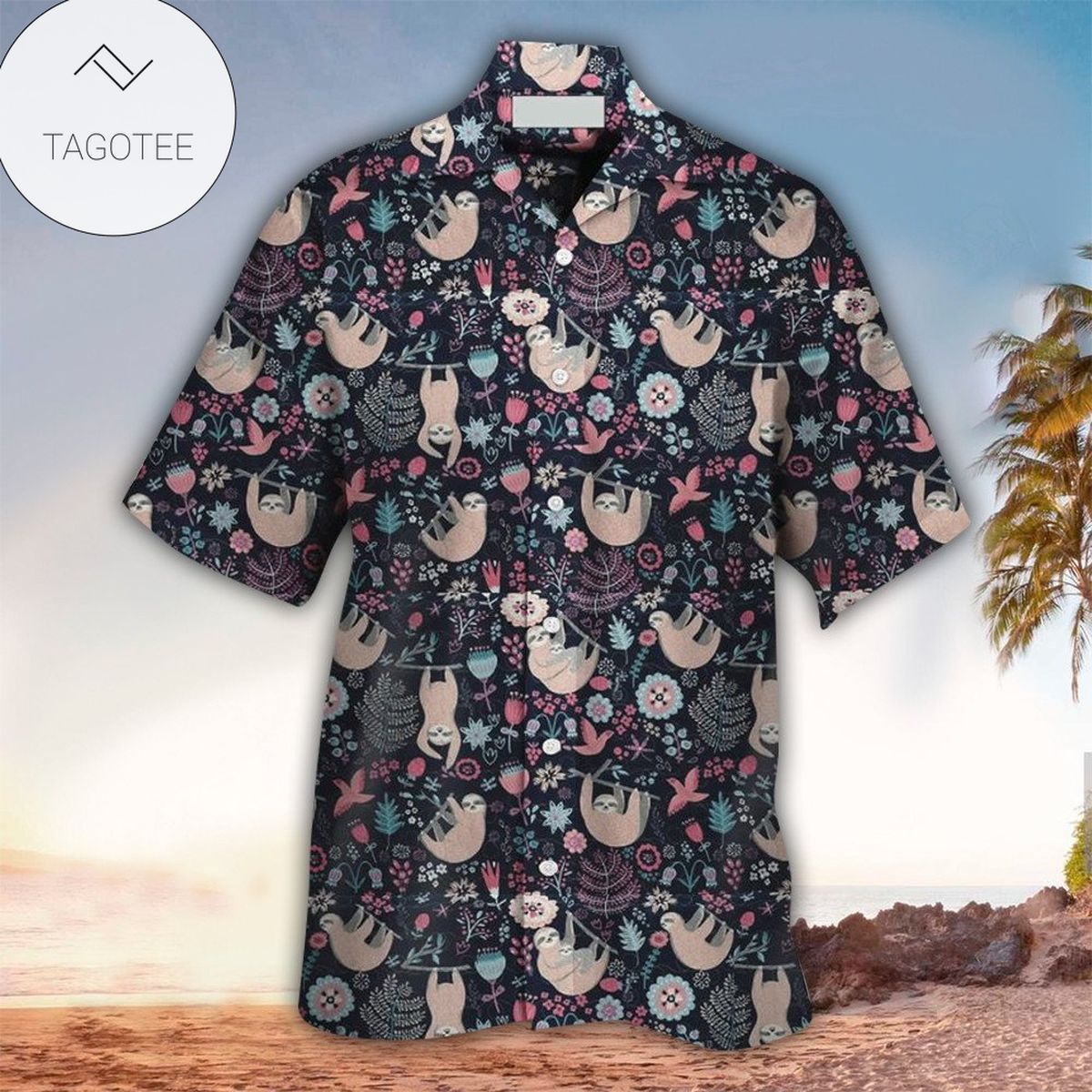 Sloth Aloha Shirt Hawaiian Shirt For Sloth Lovers