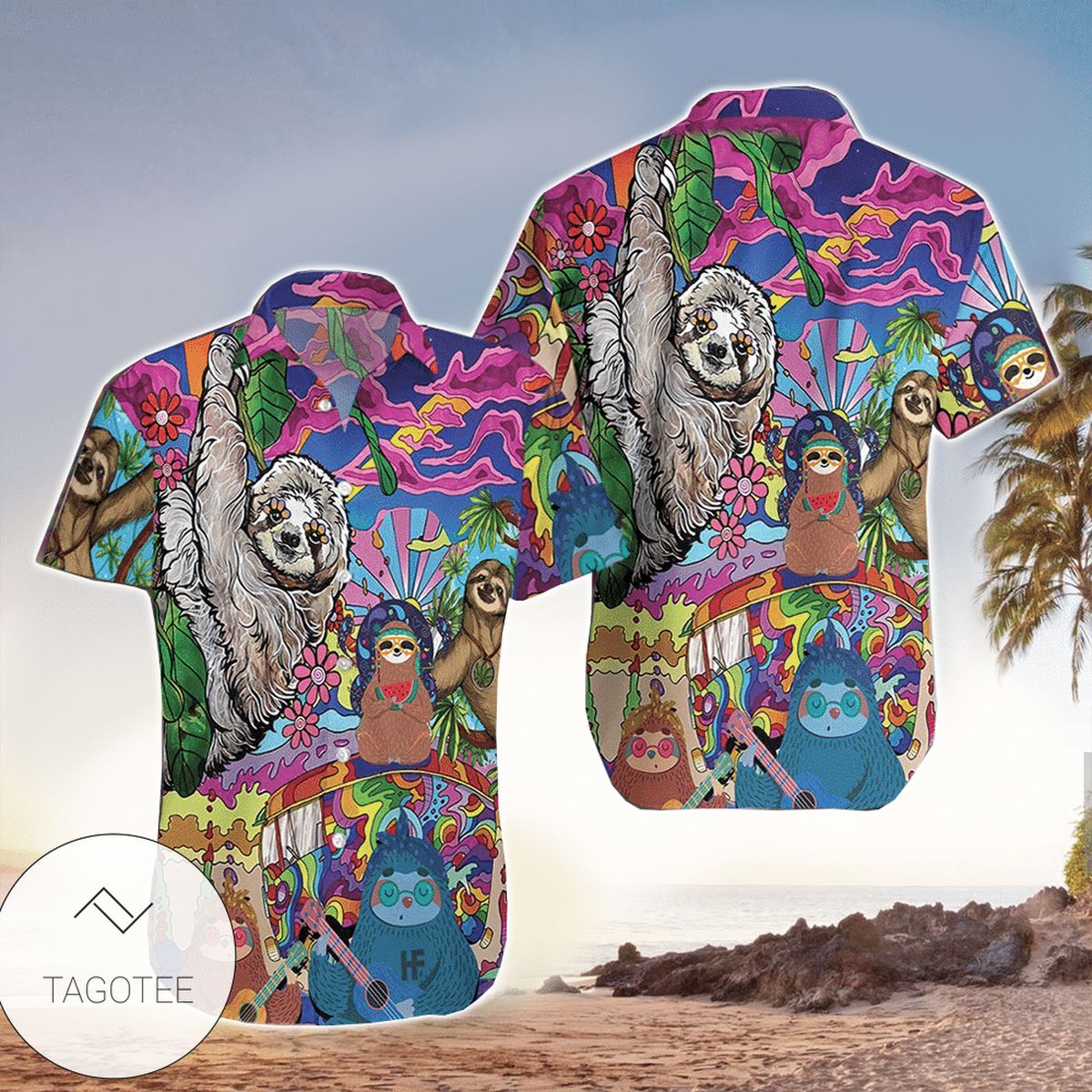 Sloth Jungle – Hawaii Shirt