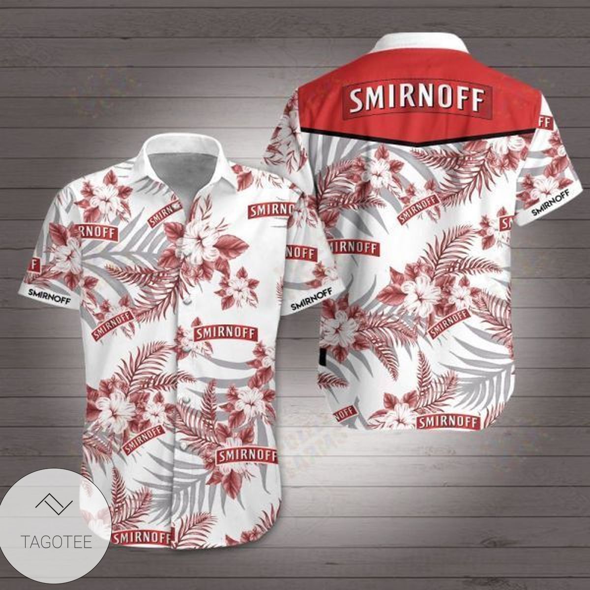 Smirnoff Hawaiian Shirt Summer Button Up Shirt For Men Hawaiian Summer Trends Shirt 2020