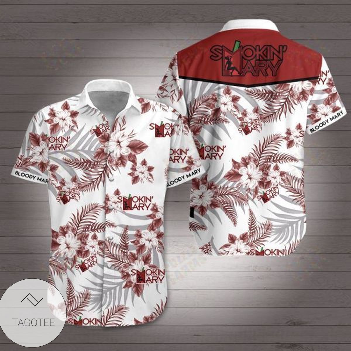 Smoke Hawaiian Shirt Smoke 3D Printed Shirt