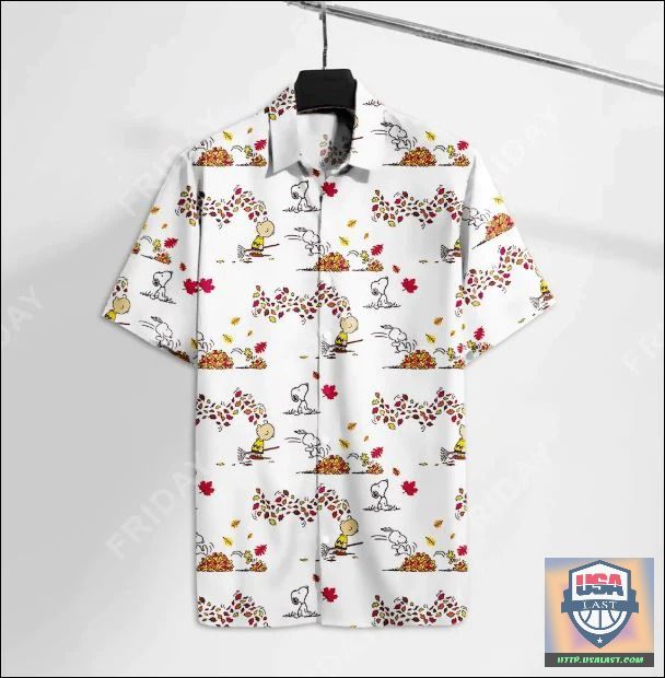 Snoopy Charlie Brown Vintage Hawaiian Shirt