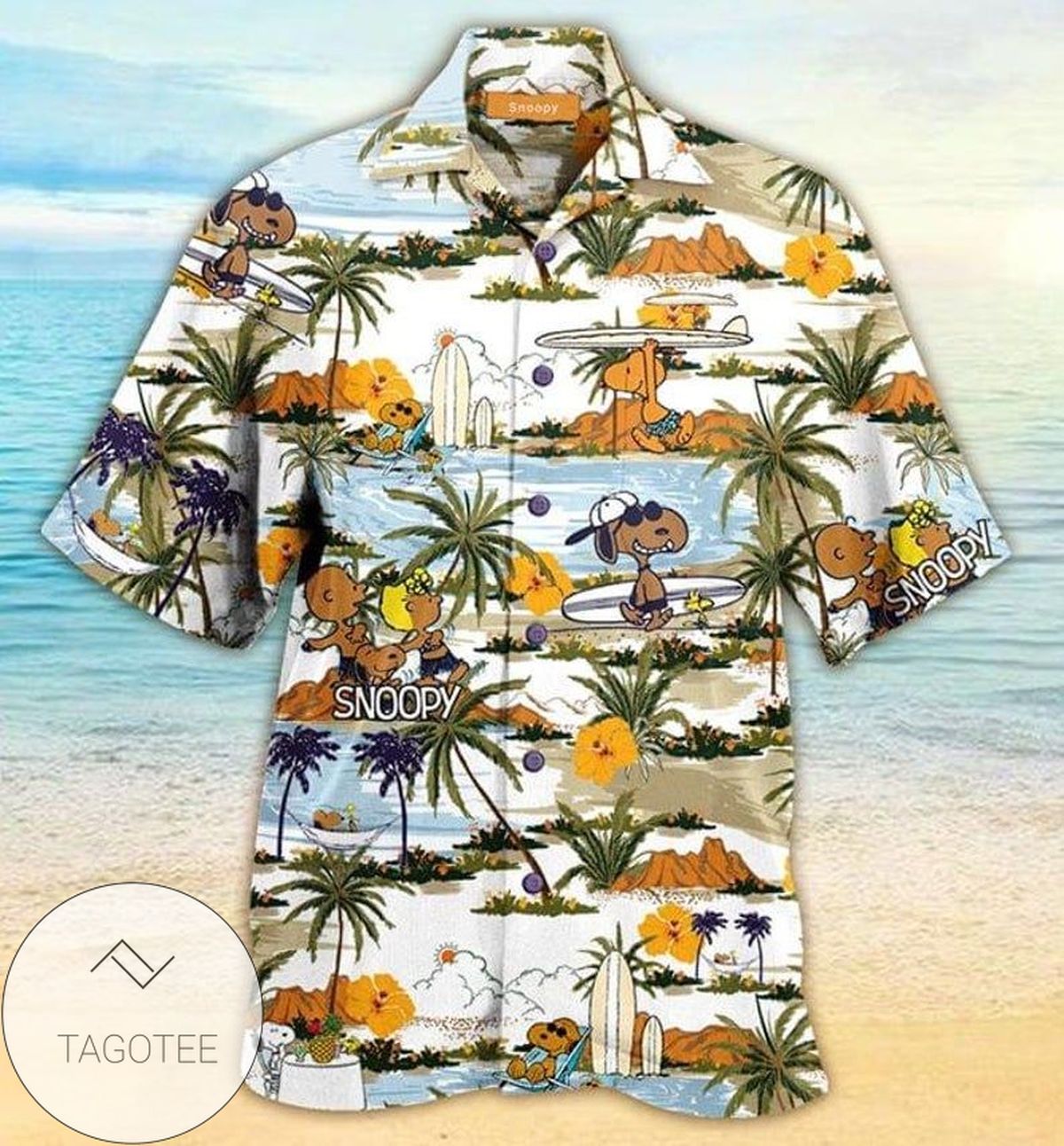 Snoopy And Stamp Collection Hawaiian Shirt 3d T Shirt