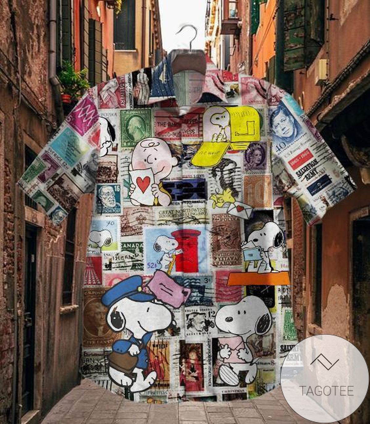 Snoopy And Woodstock Cartoon Peaunts For men And Women Graphic Print Short Sleeve Hawaiian Casual Shirt