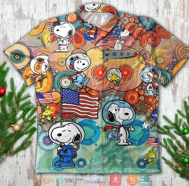 Snoopy Beach Hawaiian Shirt