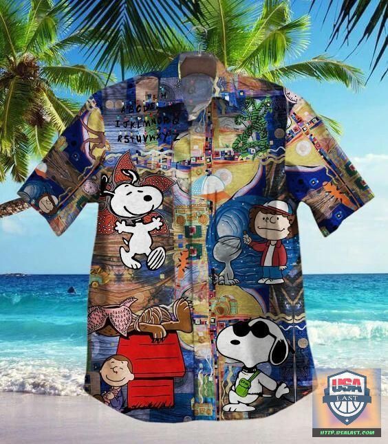 Snoopy Christmas Ho Ho Ho Hawaiian Shirt