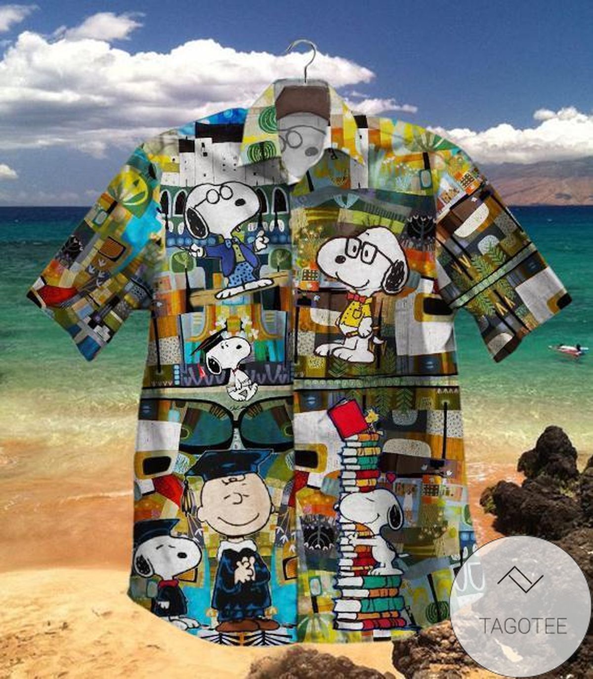 Snoopy Firefighter Hawaiian Shirt 3d T Shirt