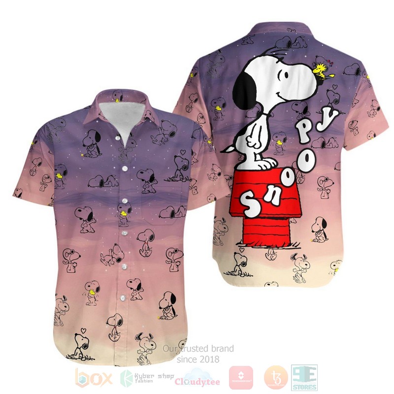 Snoopy IV Short Sleeve Hawaiian shirt