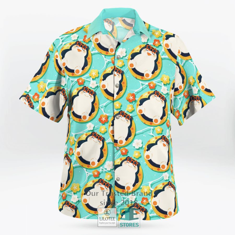 Snorlax Tropical Hawaiian Shirt, Short