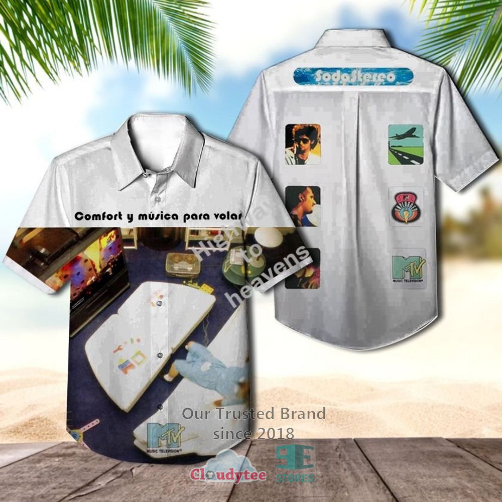 Soda Stereo Oaoe Casual Hawaiian Shirt