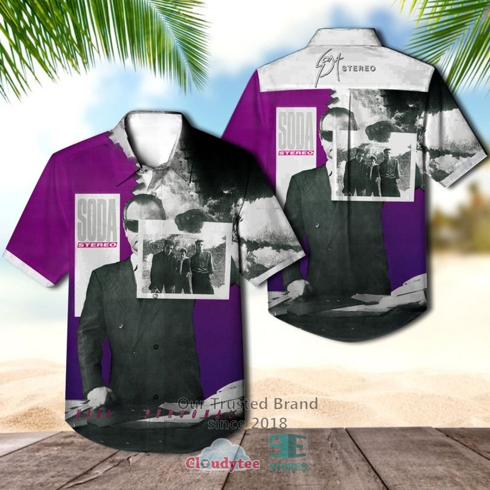 Soda Stereo Ruido blanco Casual Hawaiian Shirt